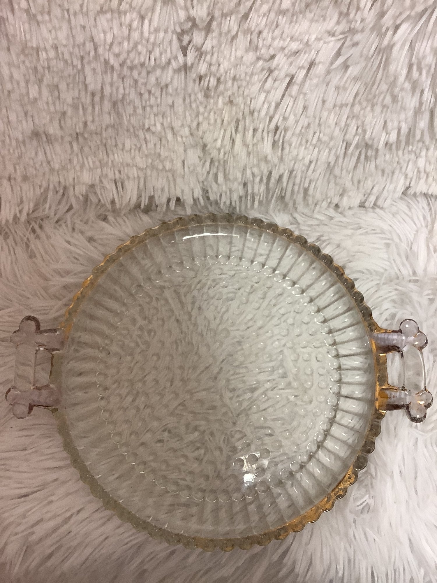 vintage serving tray and pitcher image 1