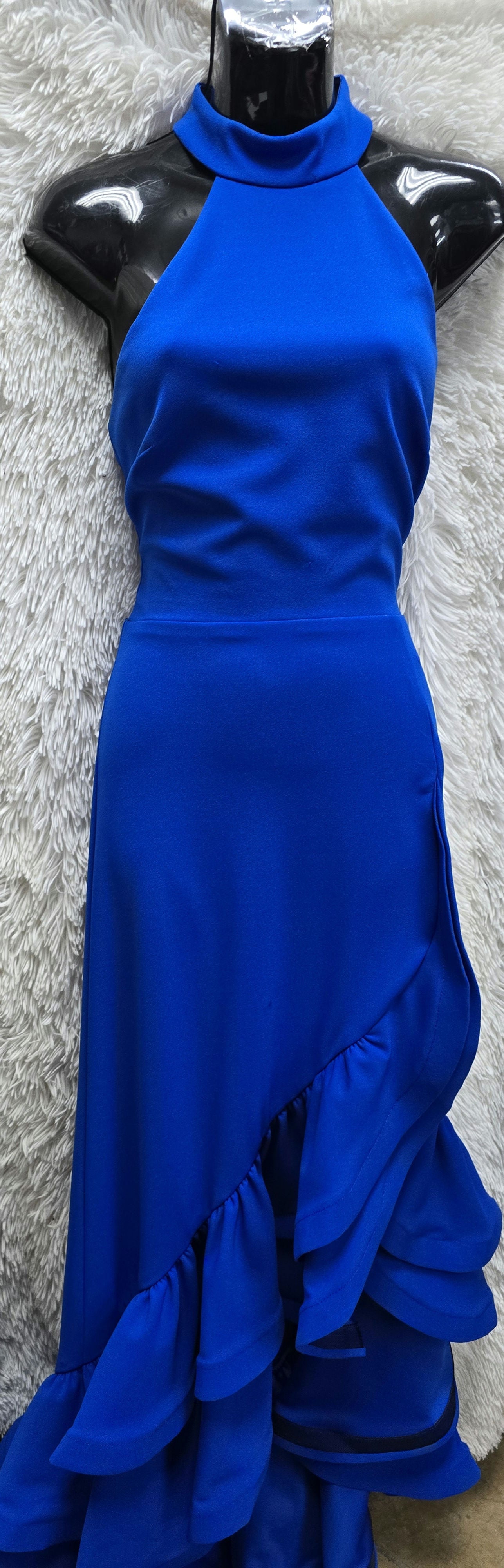 Cobalt blue long formal dress size 4 image 1