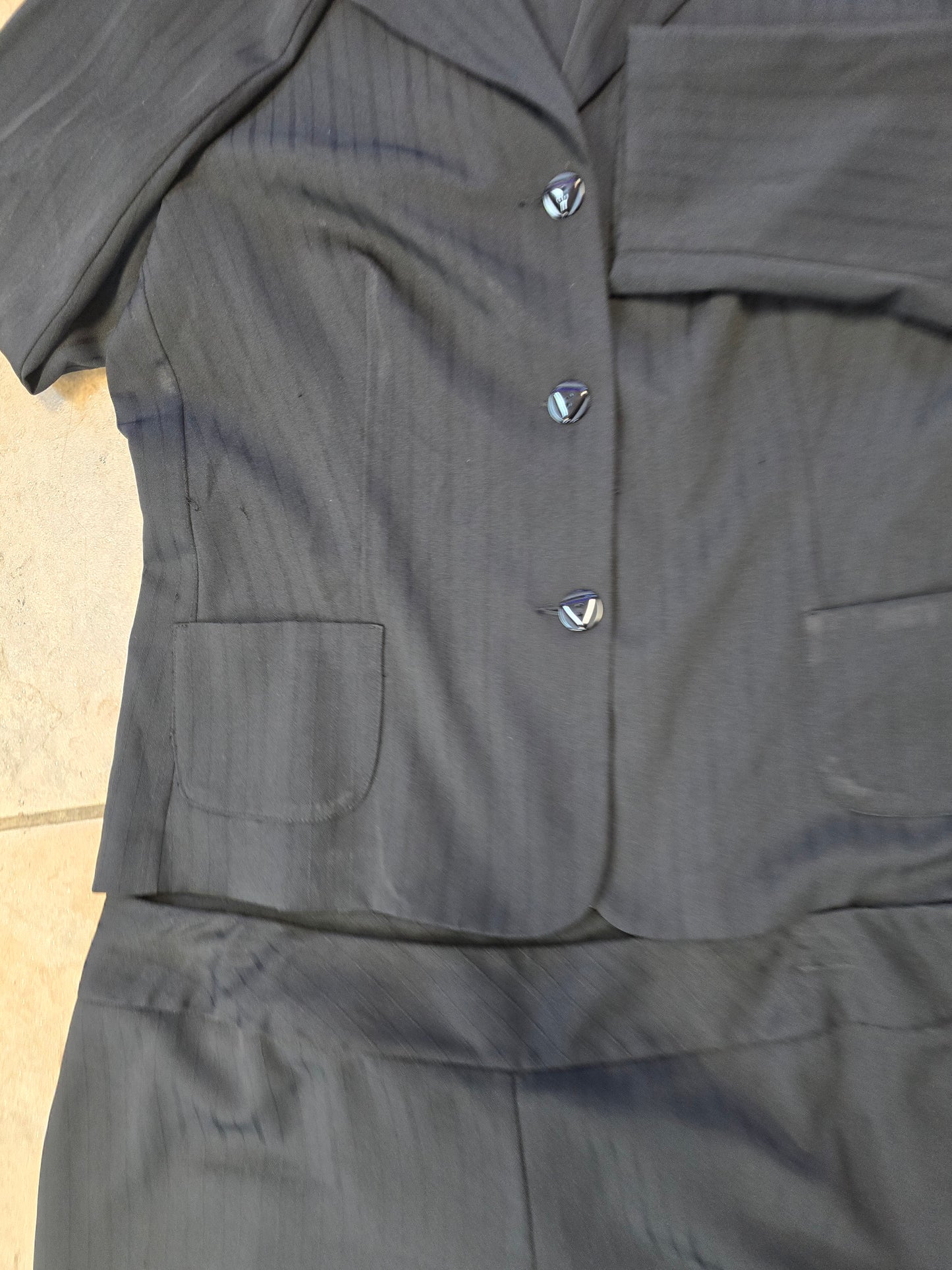 Women 2 piece pants suit Blue size 18 image 6