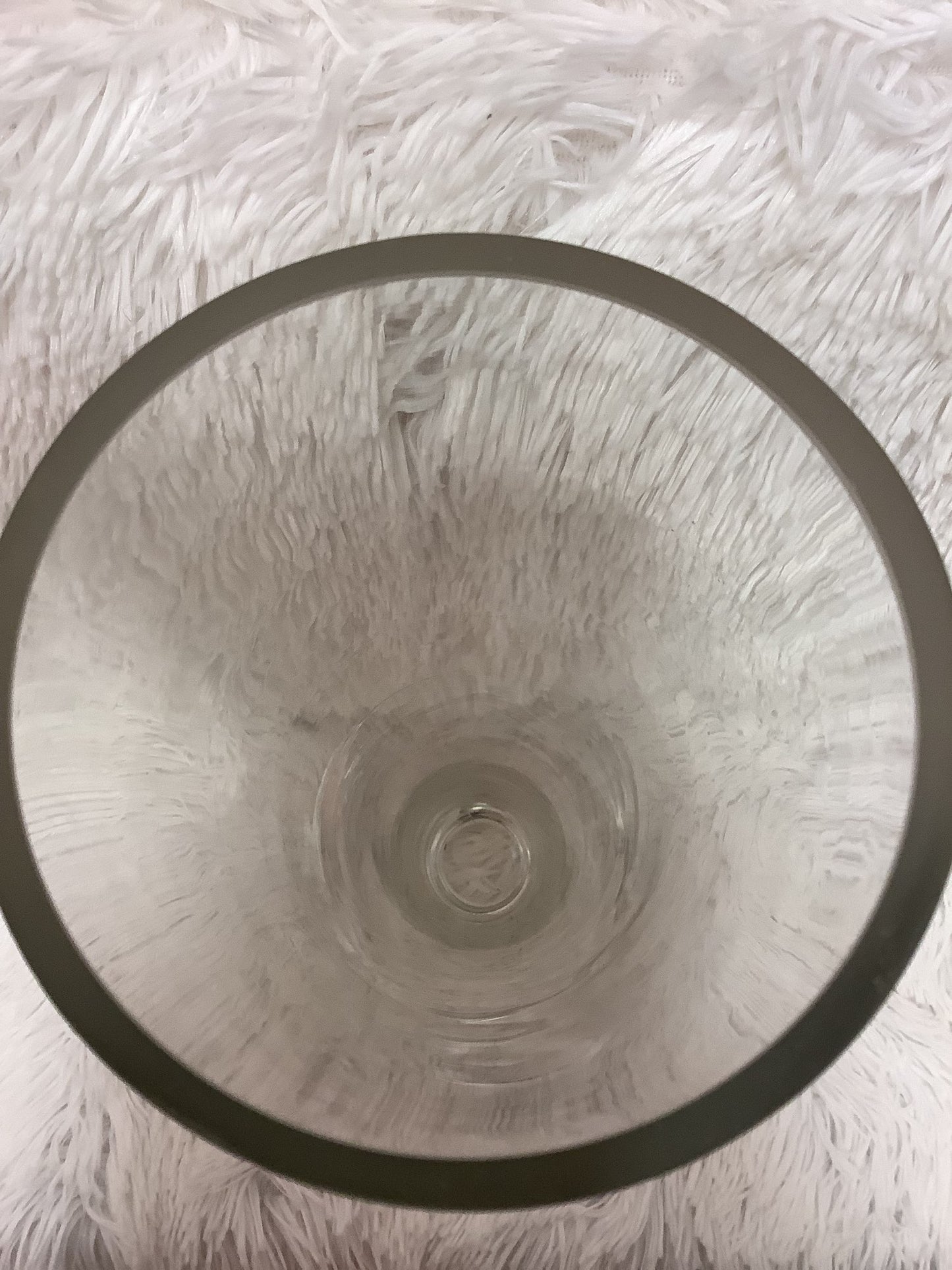 Tall clear vase image 3