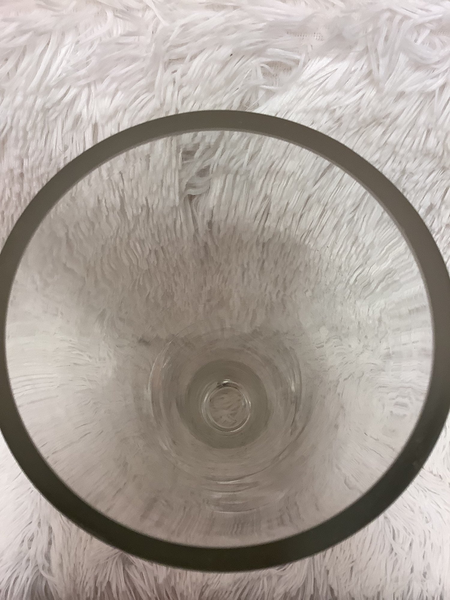 Tall clear vase image 3