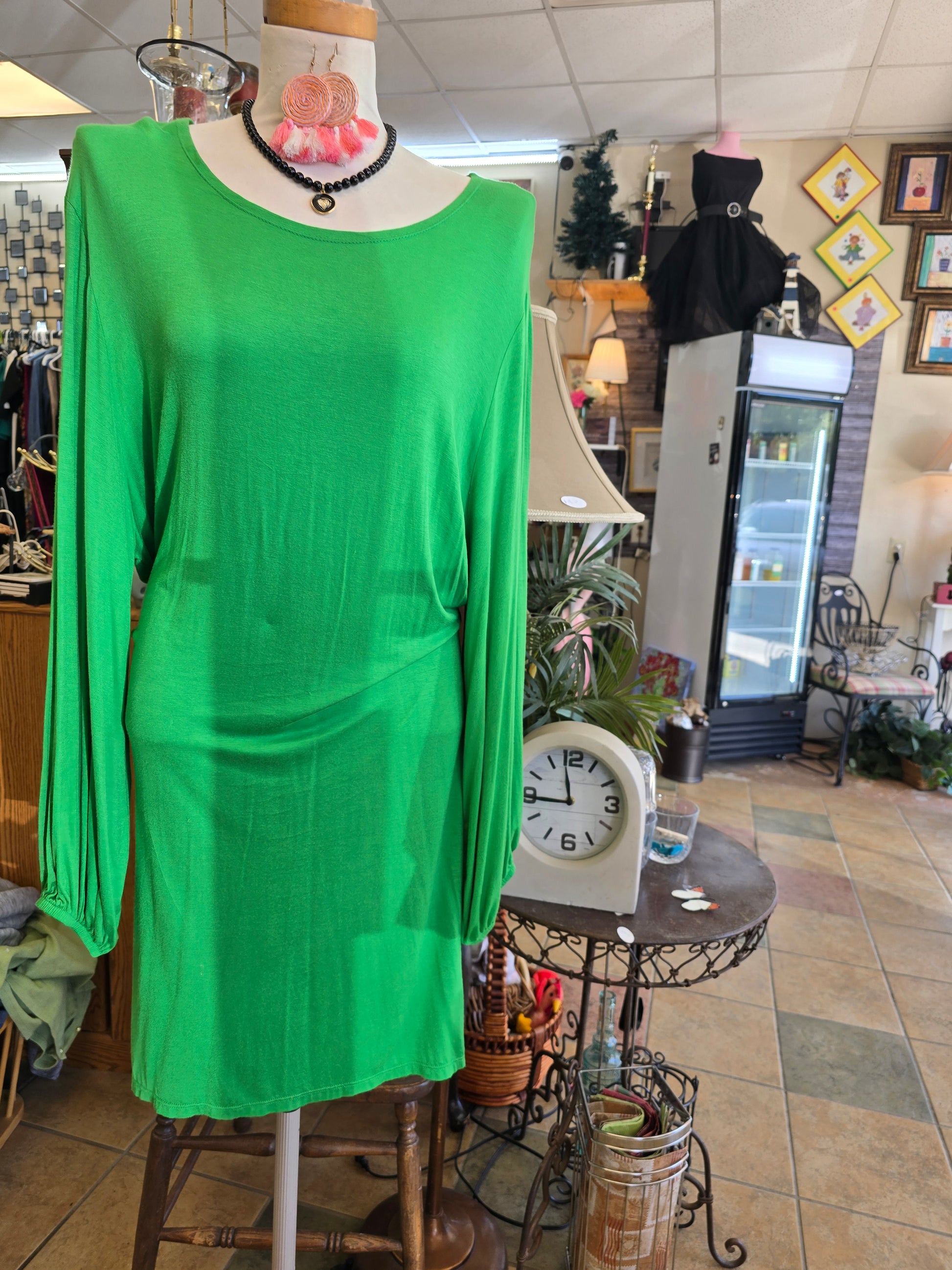 Green dress size 3X image 2