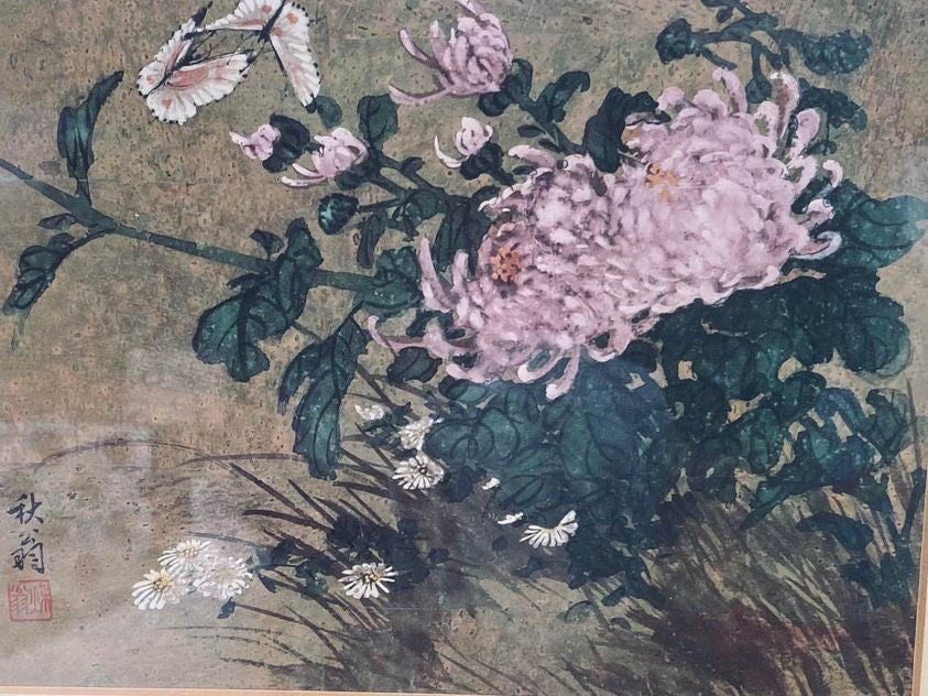 Flower picture set vintage image 4