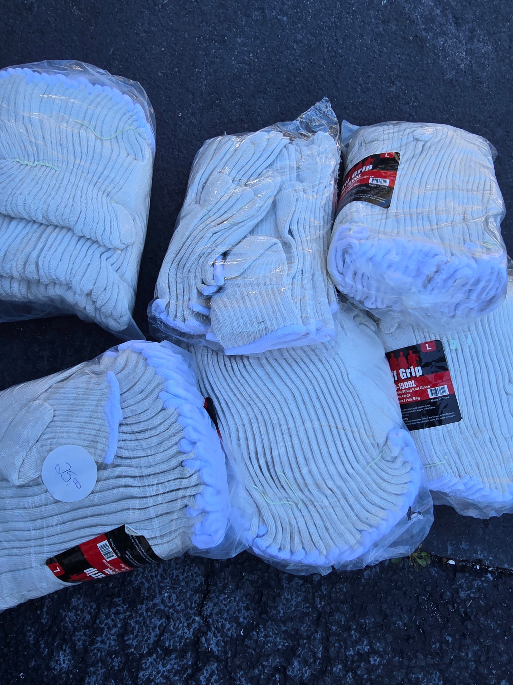 Tuff grip nylon gloves 6 packs image 0