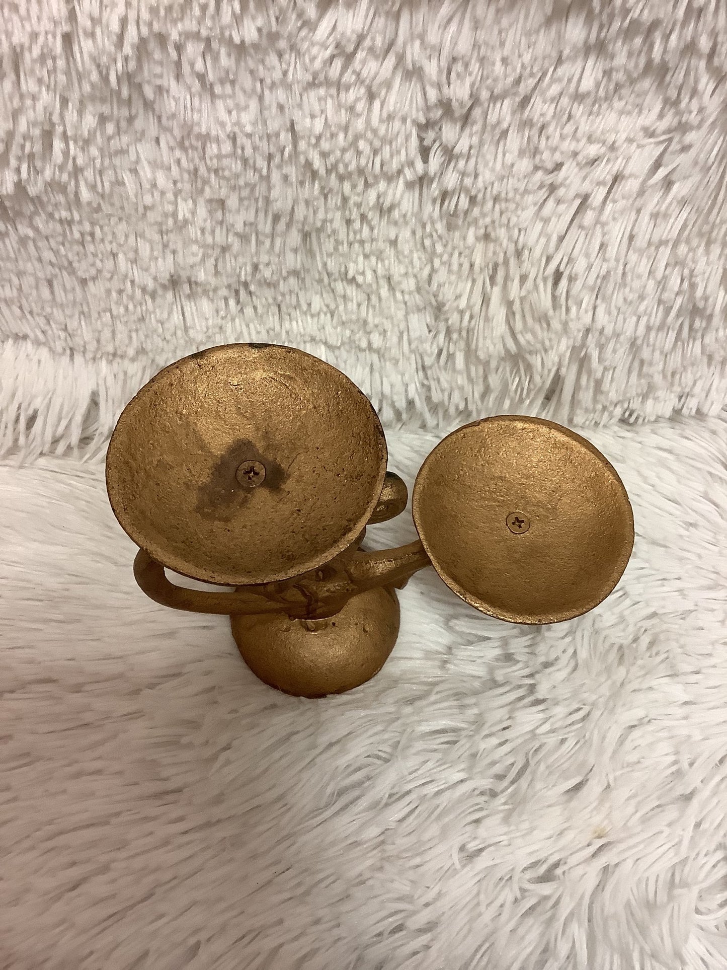 Bronze candle holder image 1