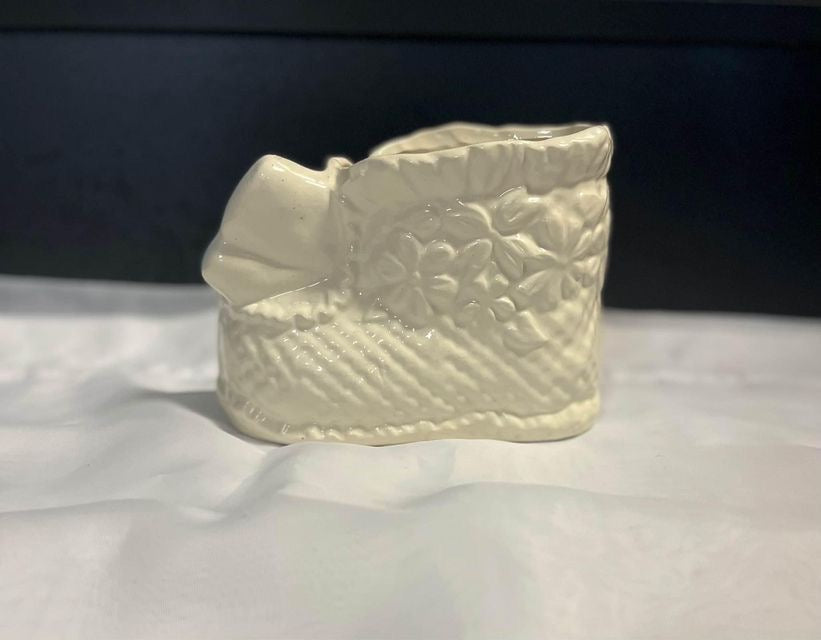 Porcelain Baby shoe Planter image 5