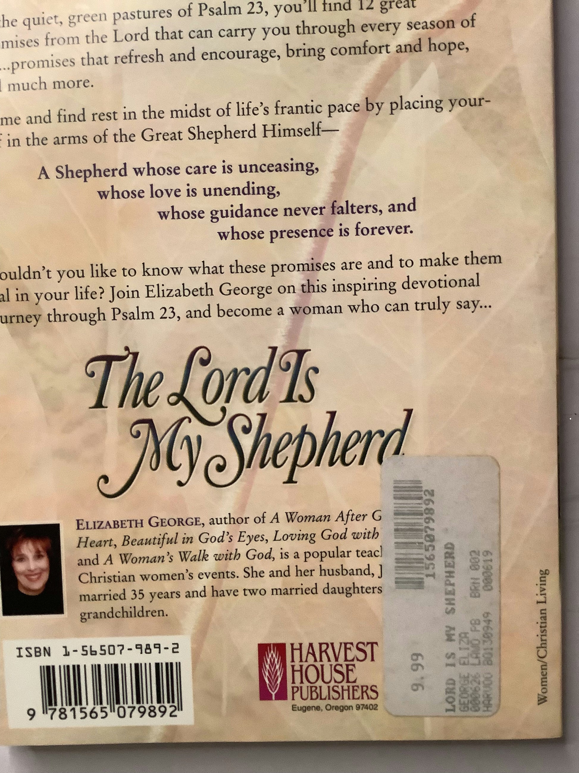The Lord Is My Shepherd by Elizabeth George – Paperback image 1