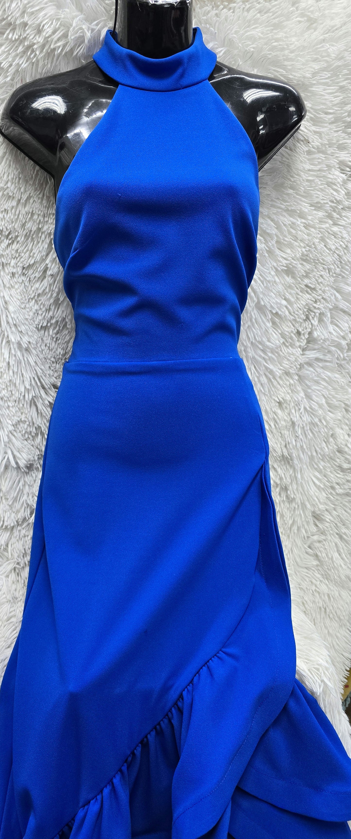 Cobalt blue long formal dress size 4 image 8