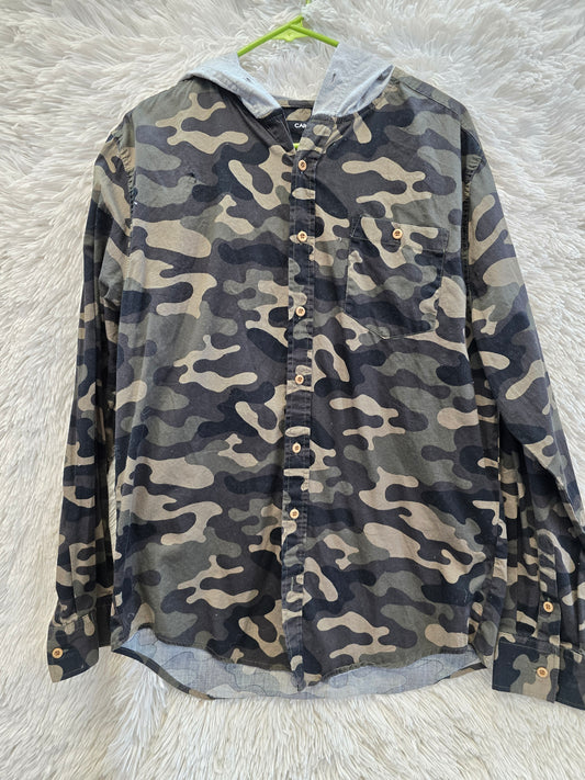 Camouflage hoodie shirt image 0