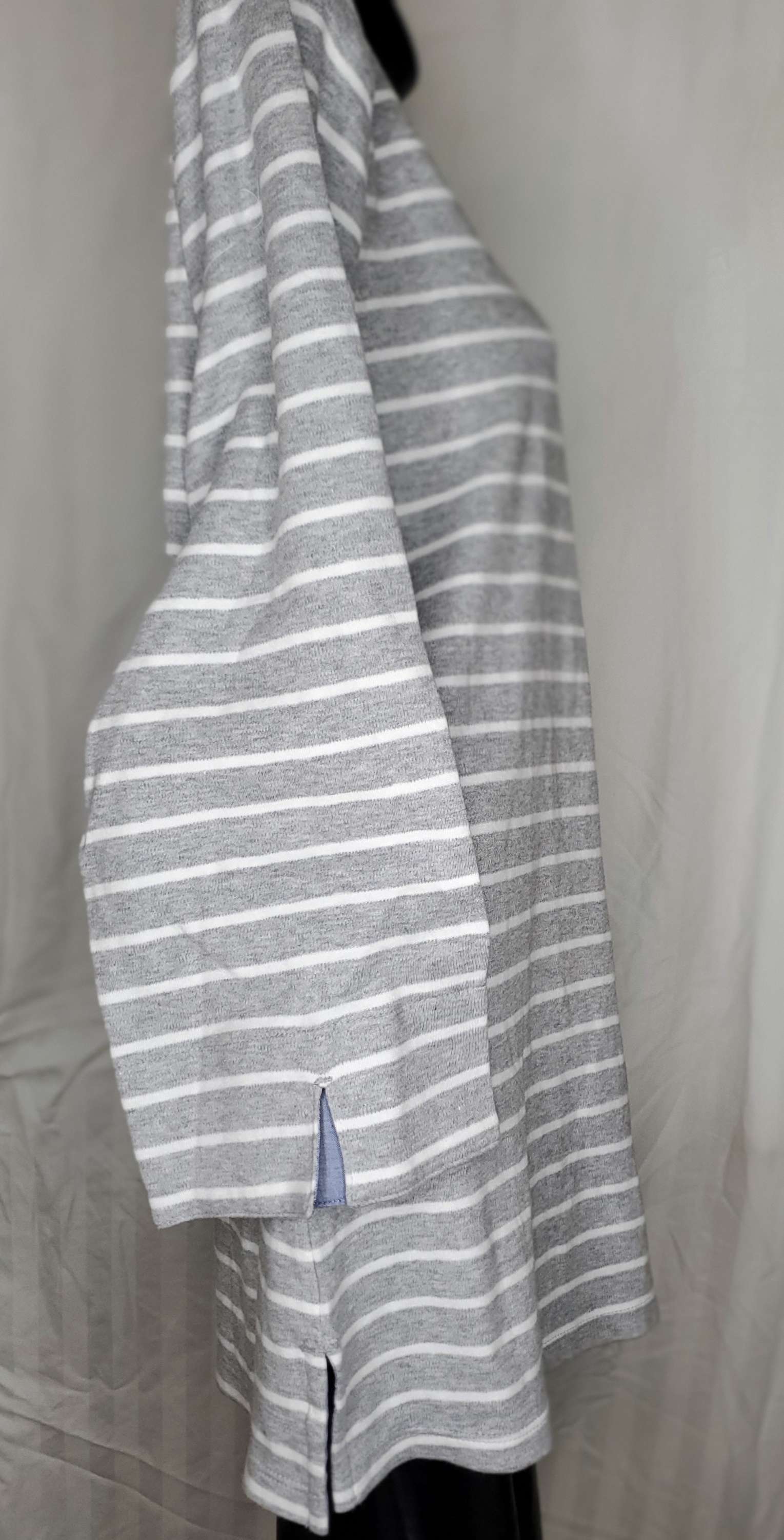 Nautical boat neck 3/4 sleeve blouse size xxl image 3