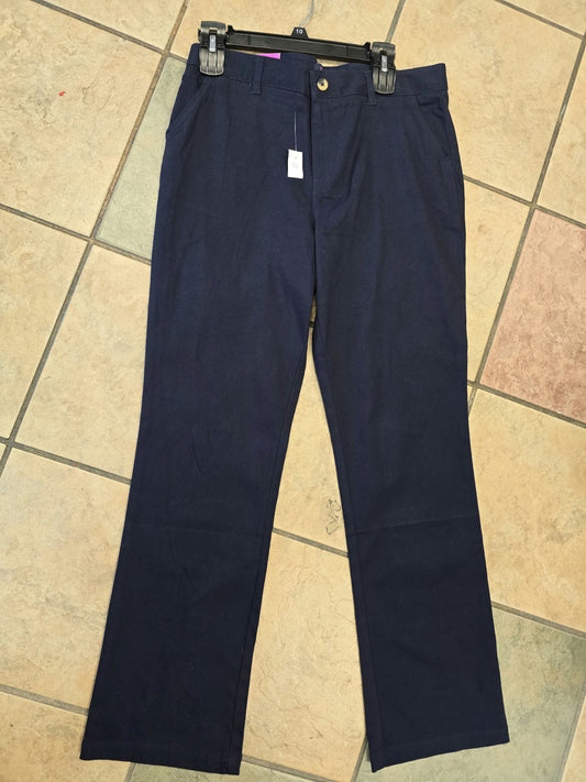 Navy French toast straight pants size 18.5 plus image 1