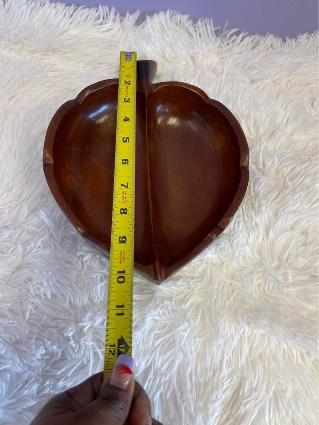 Wooden decorative bowl made in Haiti image 4