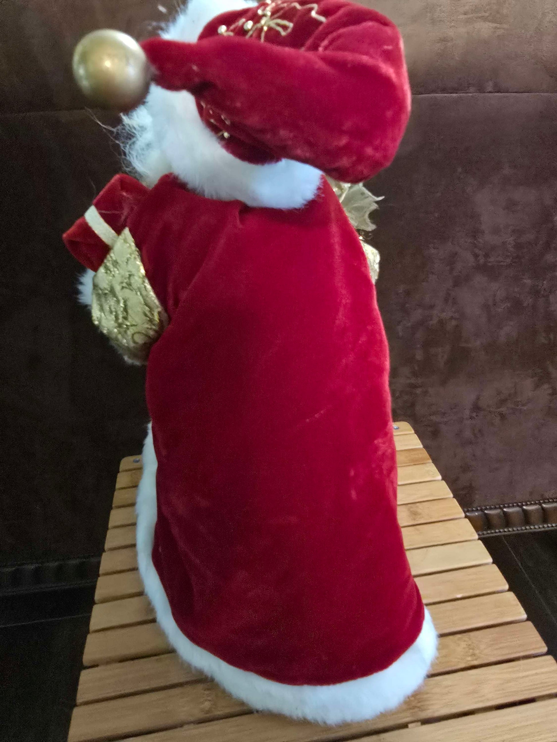 Santa tree topper 16inch image 6