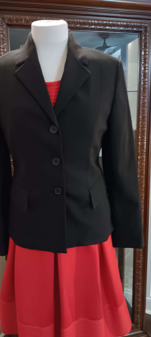 The Limited brown stretch women blazer size M image 1
