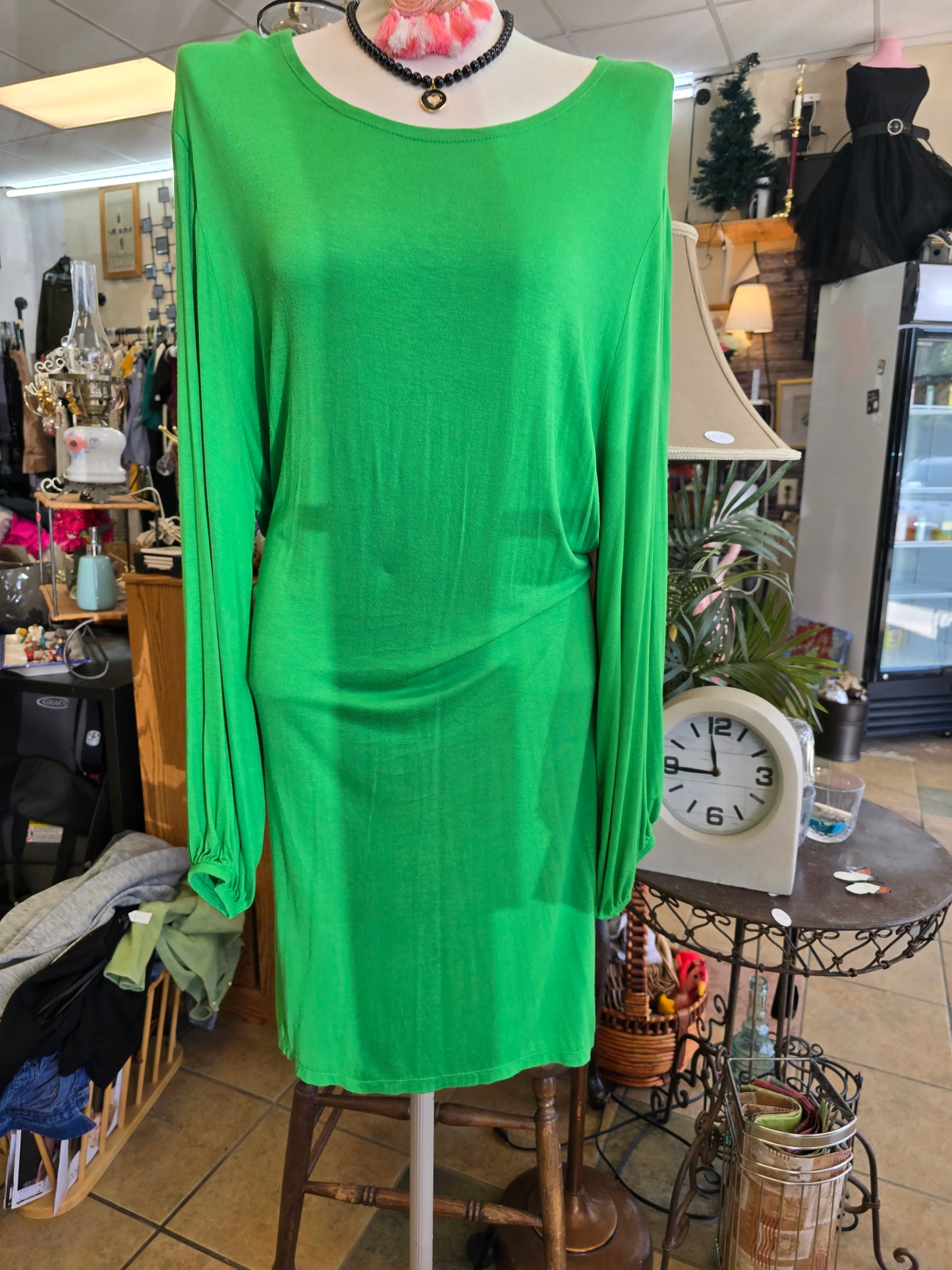 Green dress size 3X image 1