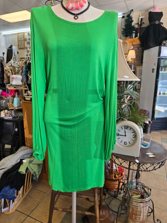 Green dress size 3X image 1