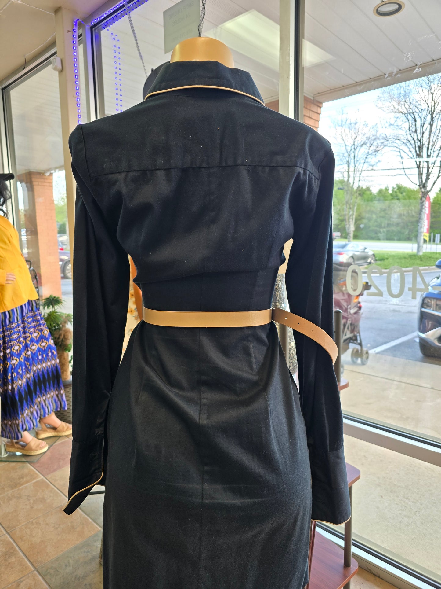 Express stretch shirt dress size 3/4 image 8