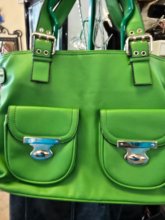 Lime green bag/purse image 0