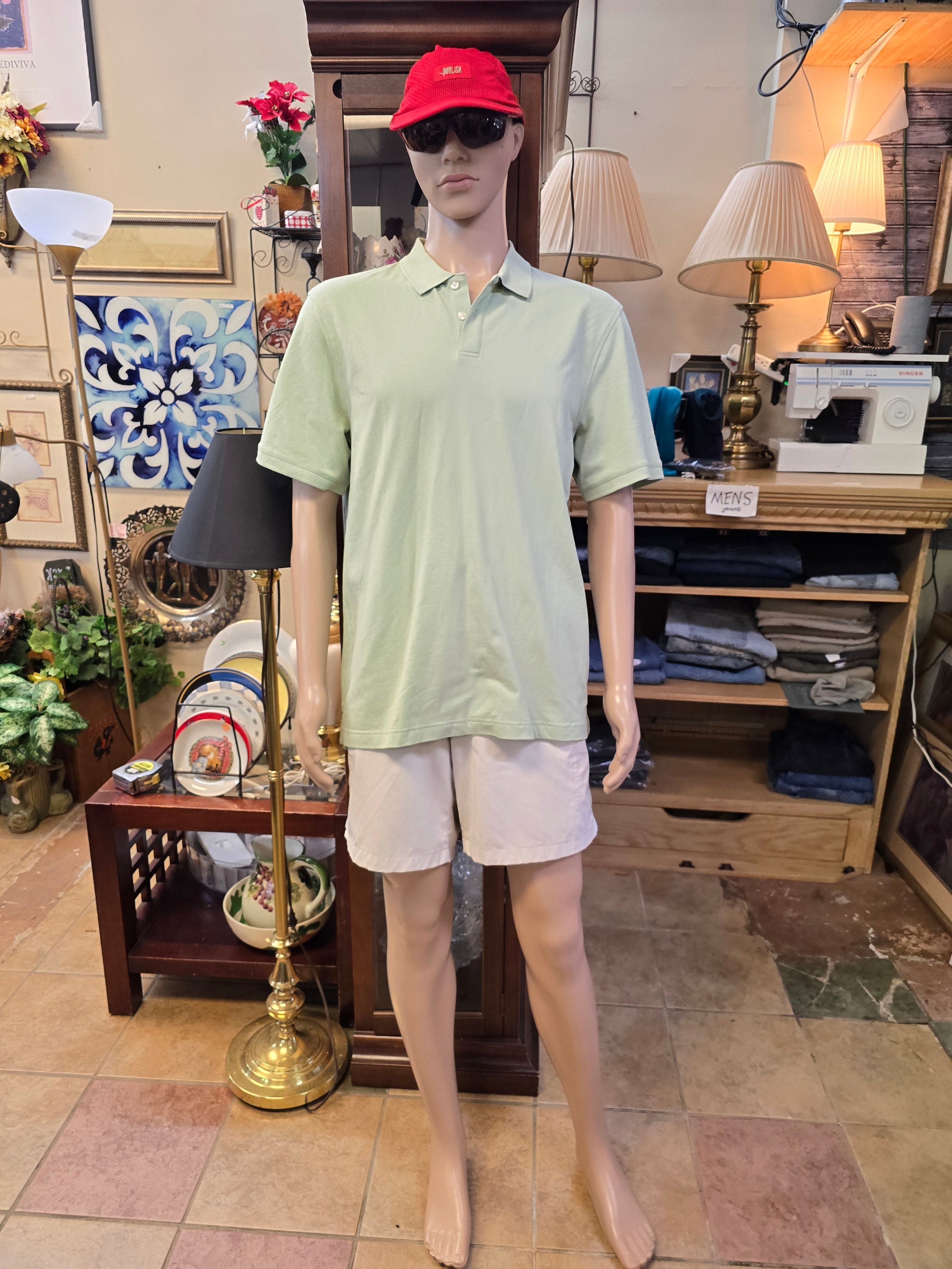Men polo style shirt L image 4