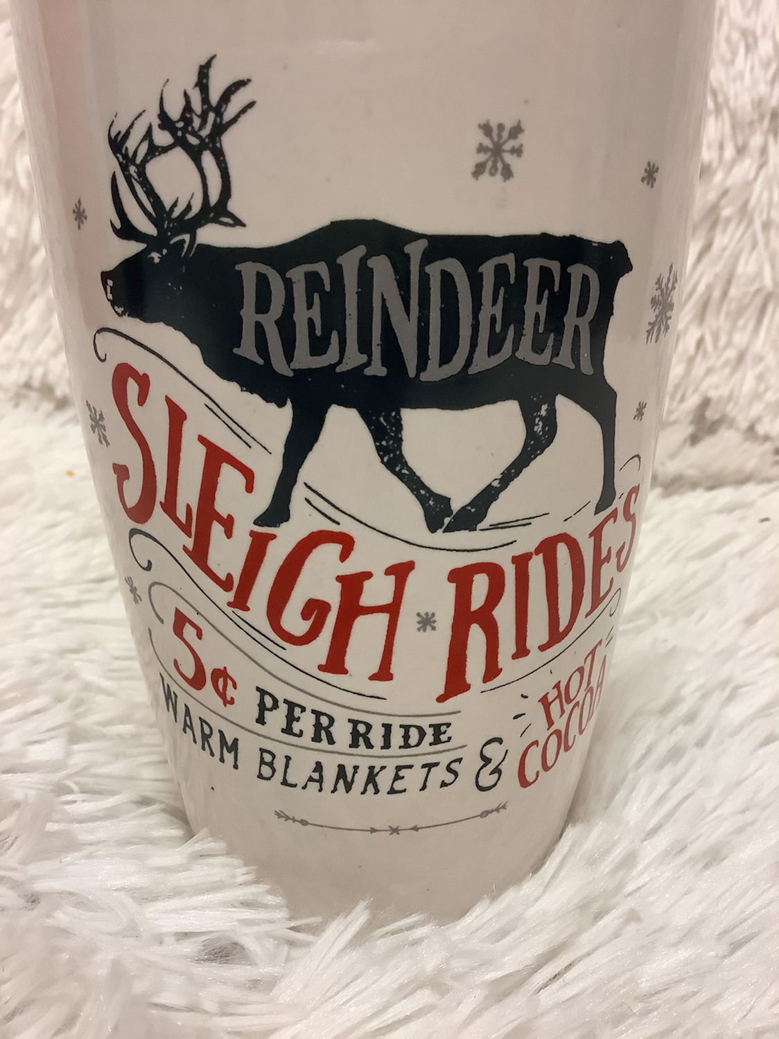 Reindeer Sligh Ride Mug image 3