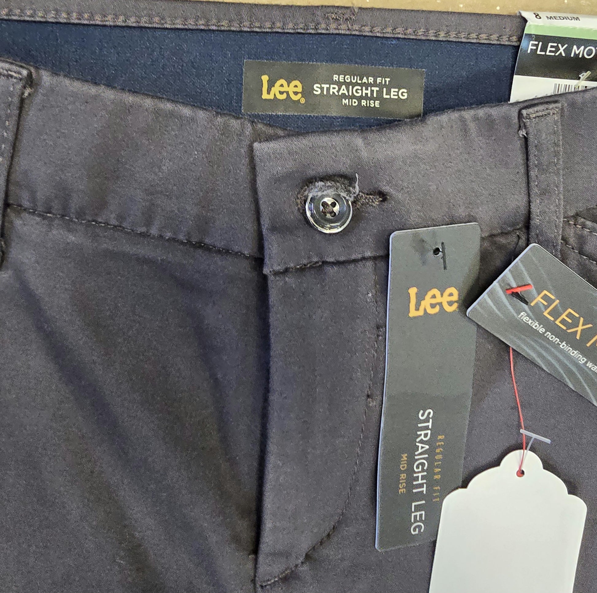 Lee flex motion dress pants size 8 NEW WITH TAG image 3