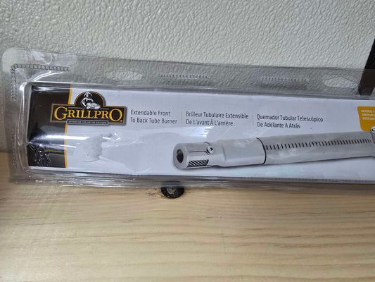 Grillpro extendable front to back tube burner image 0