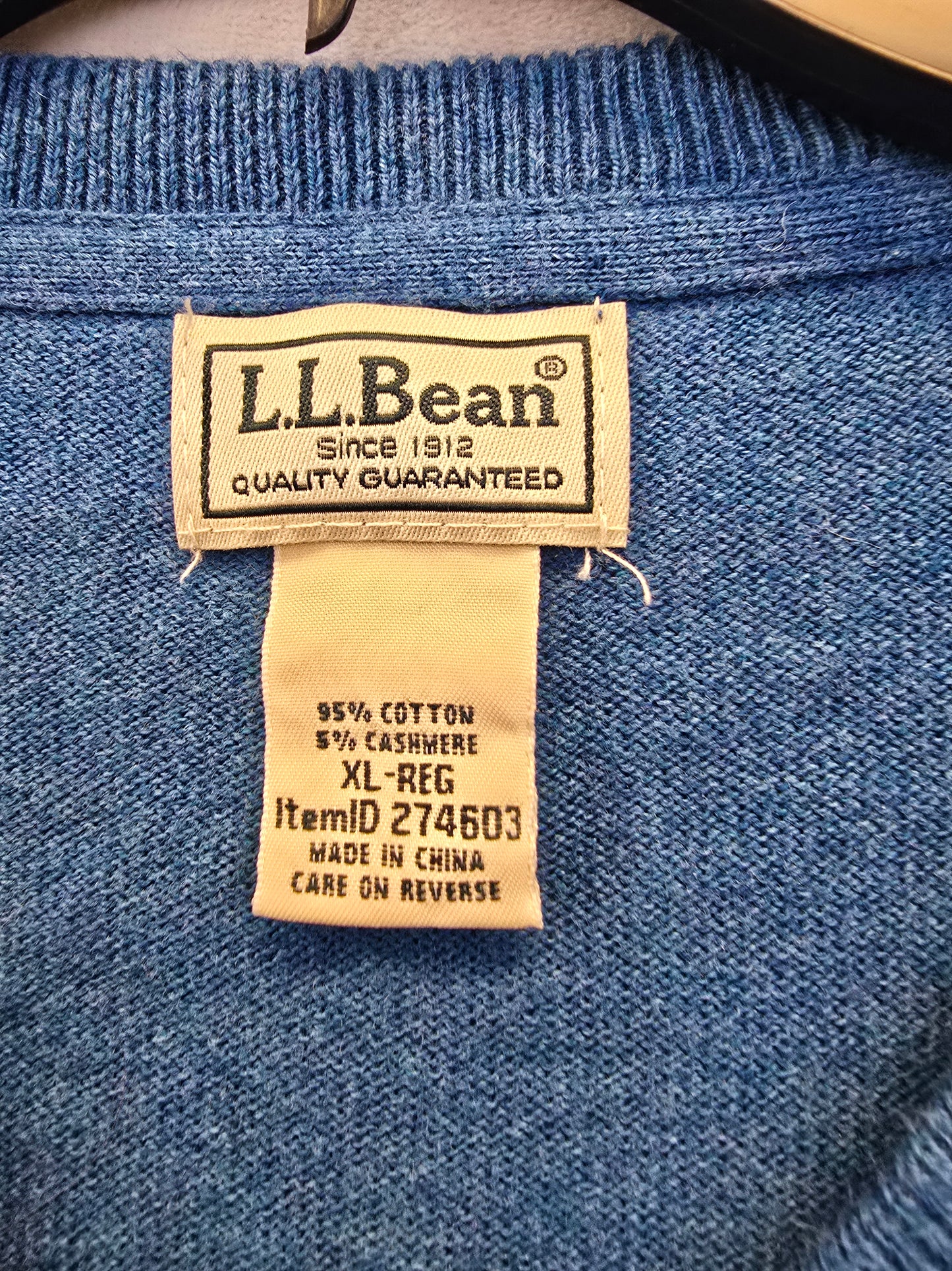 LL Bean men sweater size XXL image 3