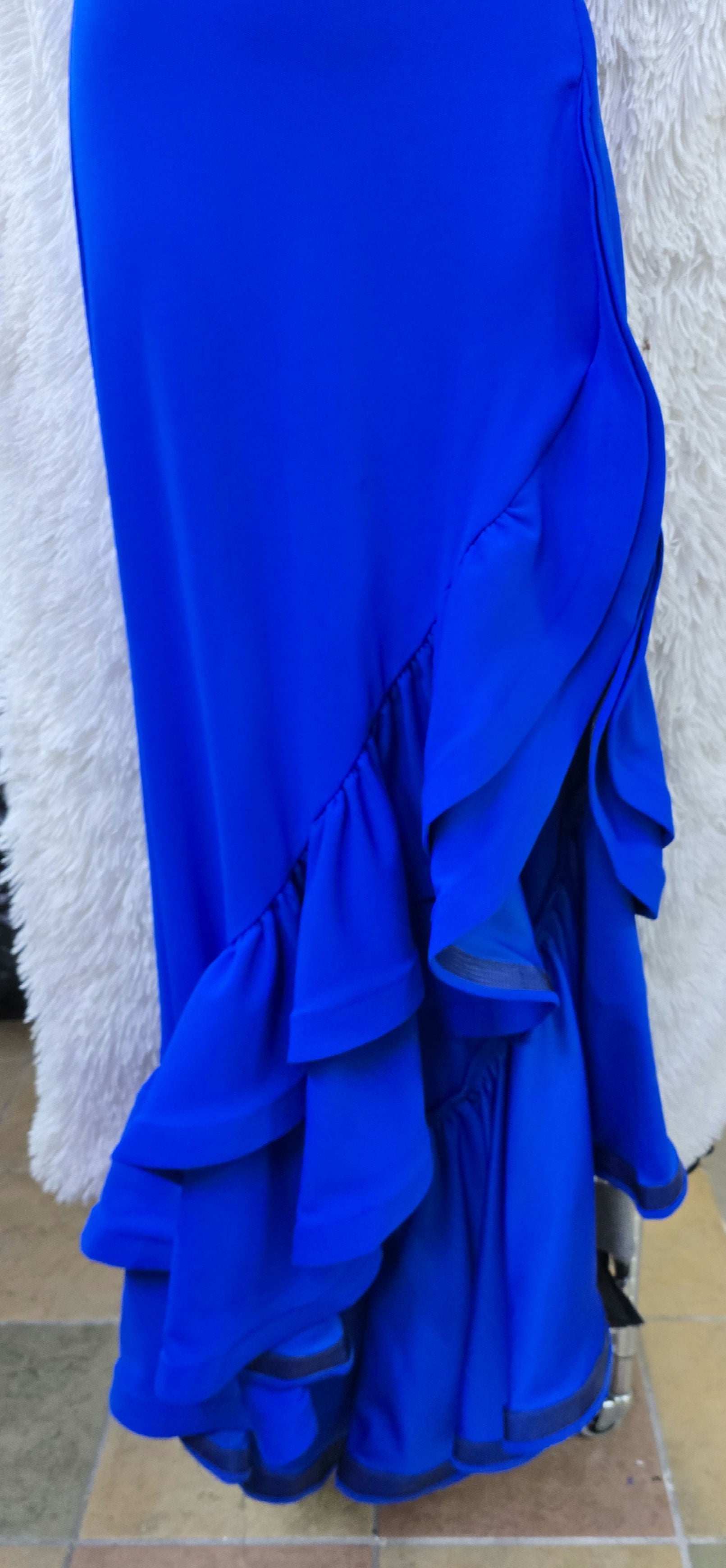 Cobalt blue long formal dress size 4 image 7