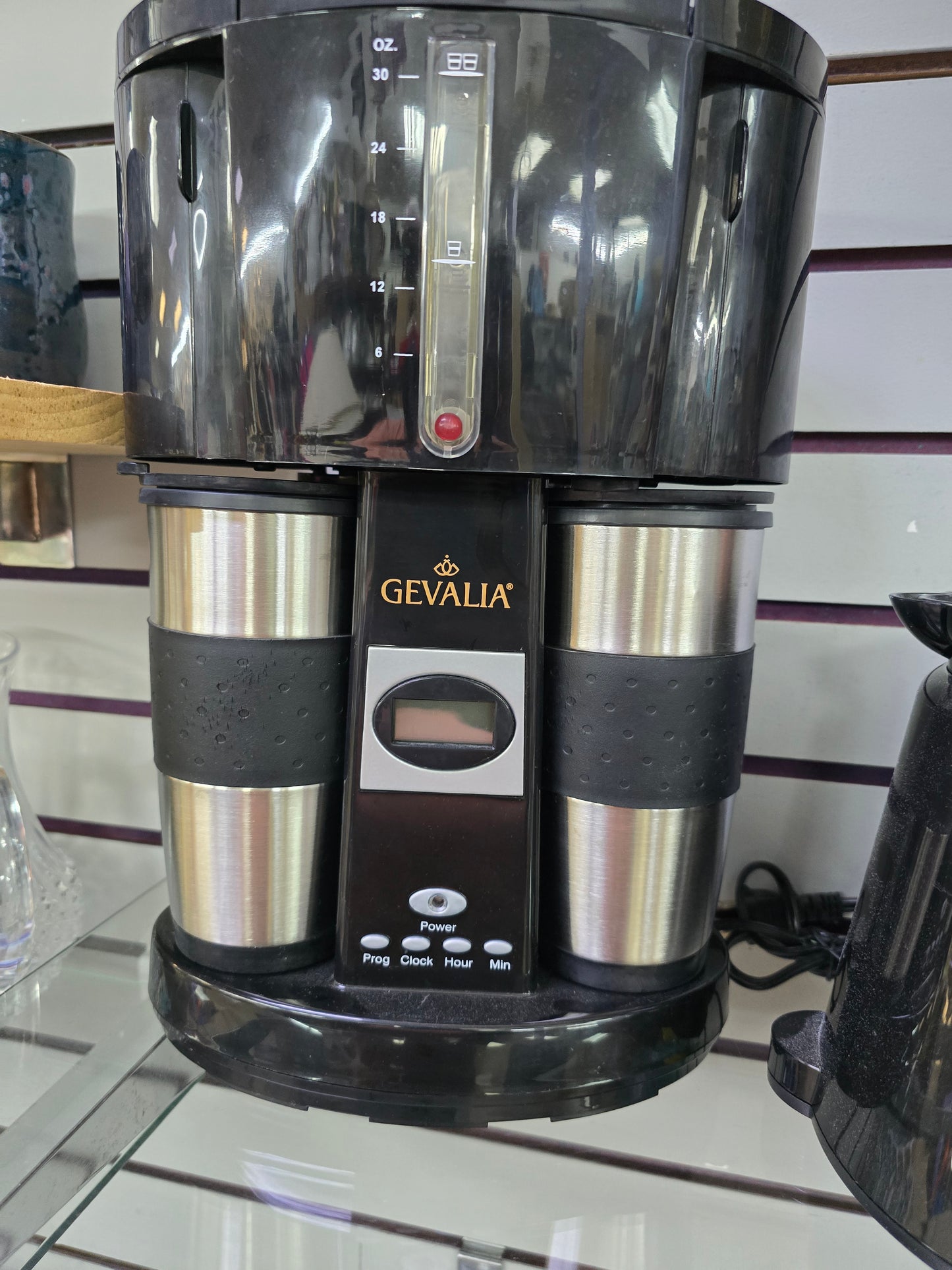 Gevalia Programmable Coffee Maker for Two With 2 Stainless Steel Mugs Ws-02a image 5