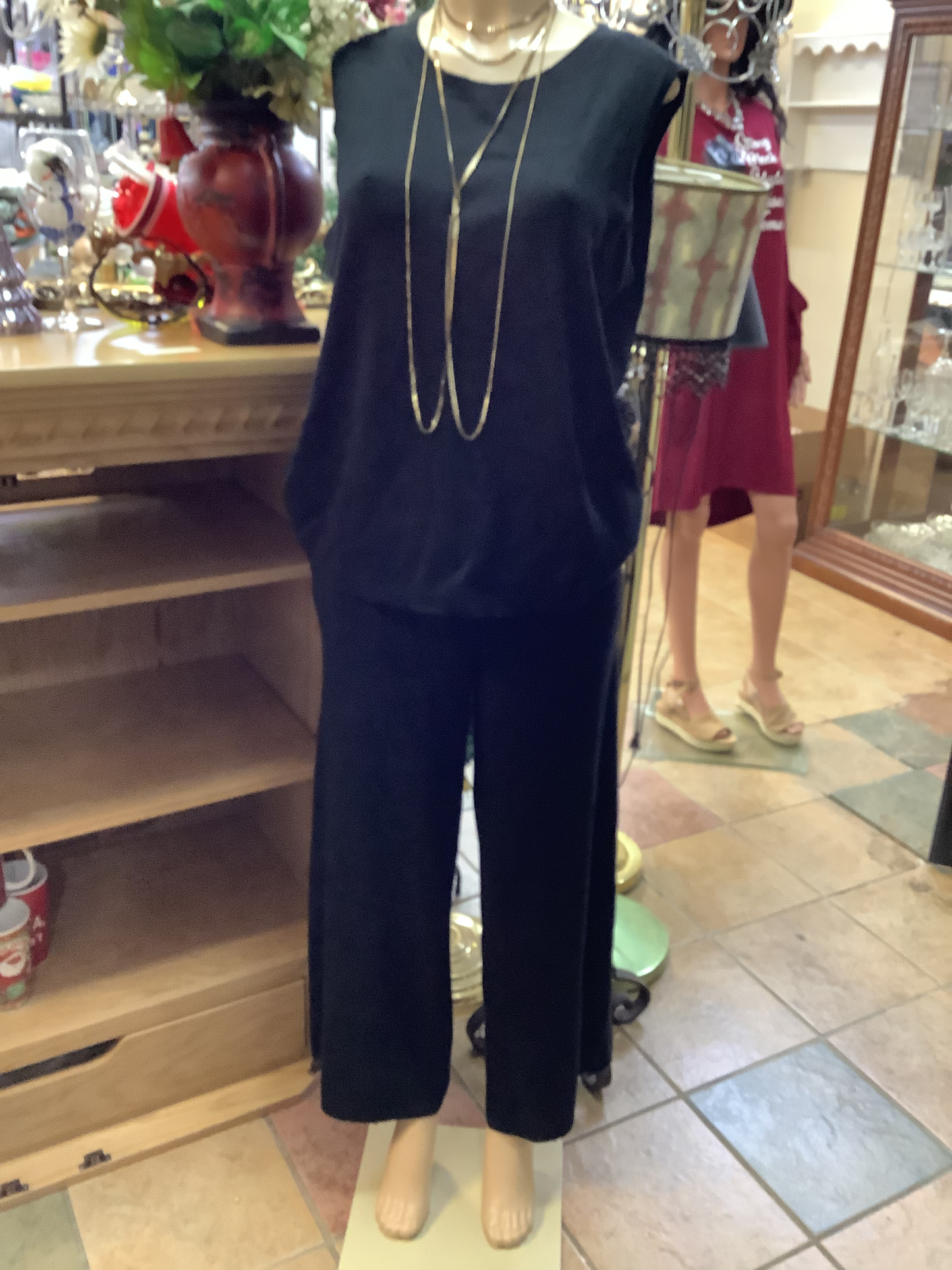 2piece woman pants set 2xl image 3