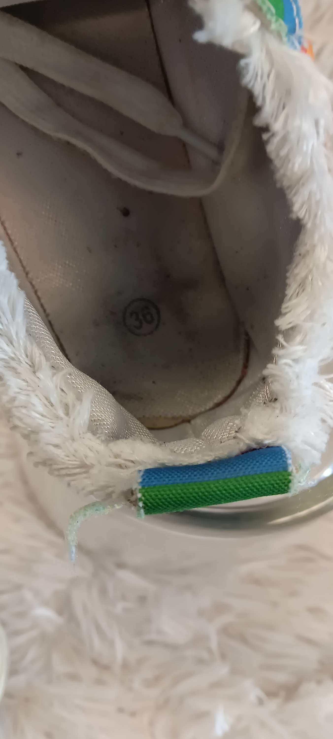 Rainbow shoes (sizes 36/us 6) image 4