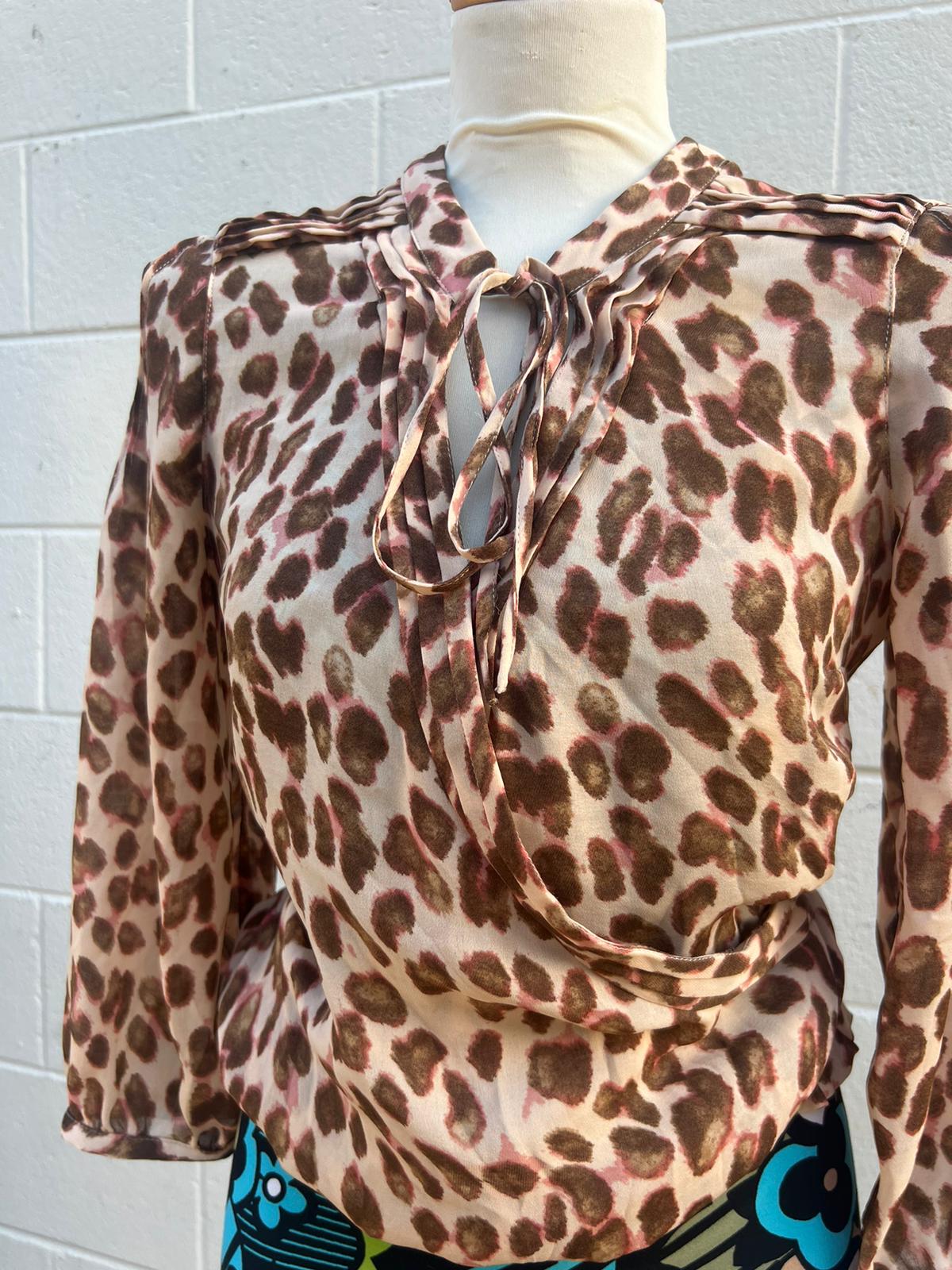 New York and company Leopard print top Medium image 0