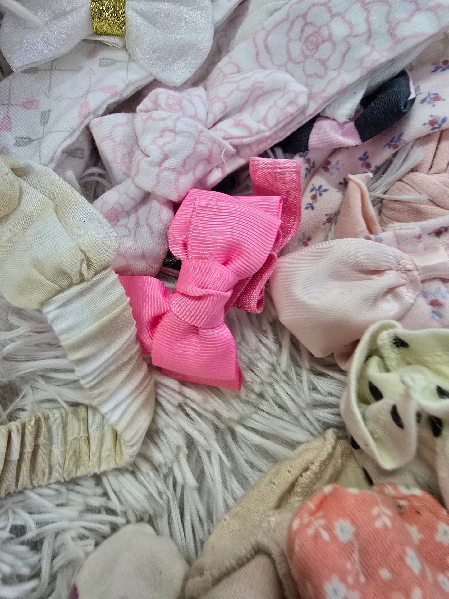 Baby girl accessories MITTENS AND BOWS image 4