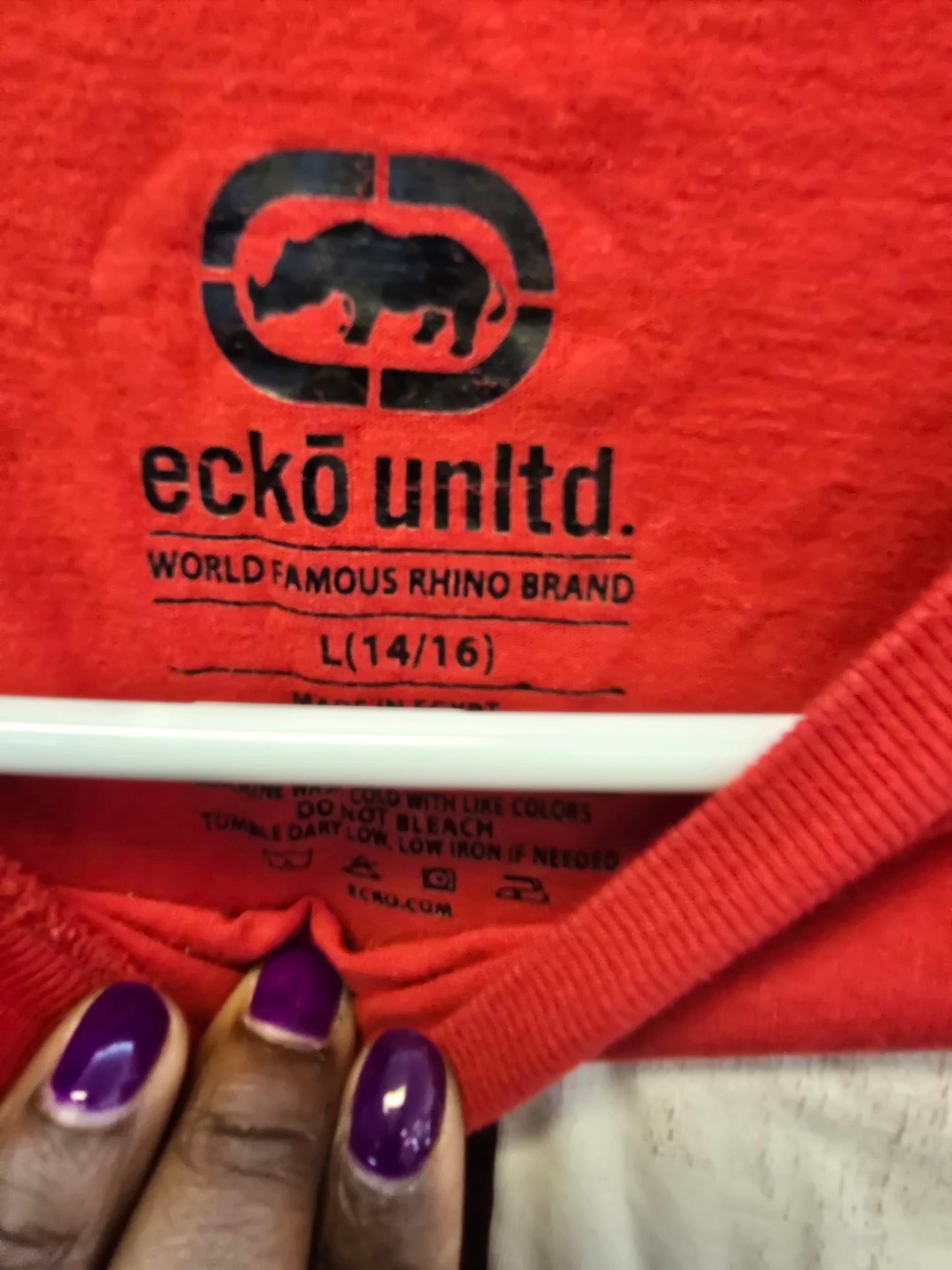 Ecko unltd long sleeve boy shirt 14/16 image 4