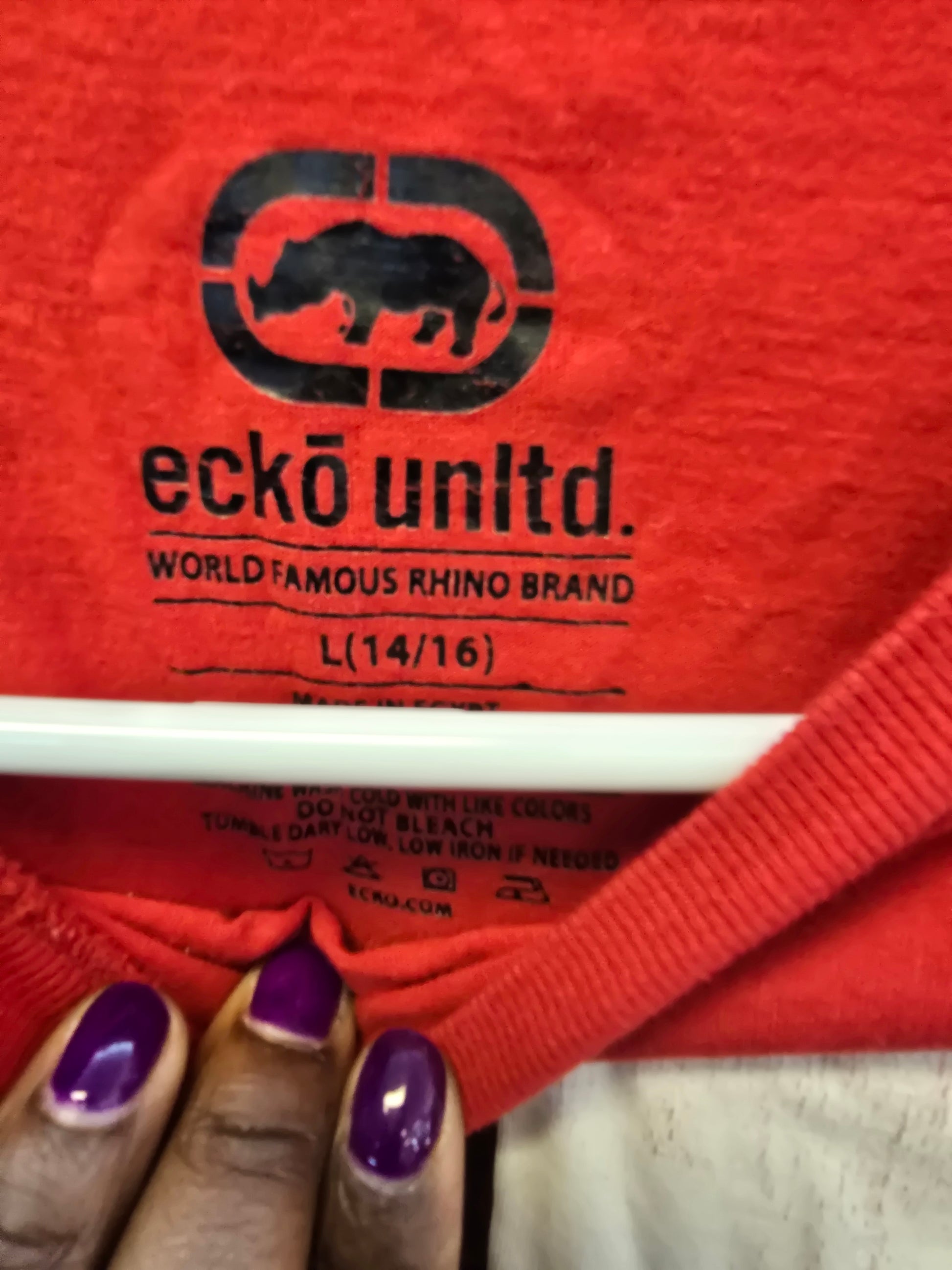 Ecko unltd long sleeve boy shirt 14/16 image 4