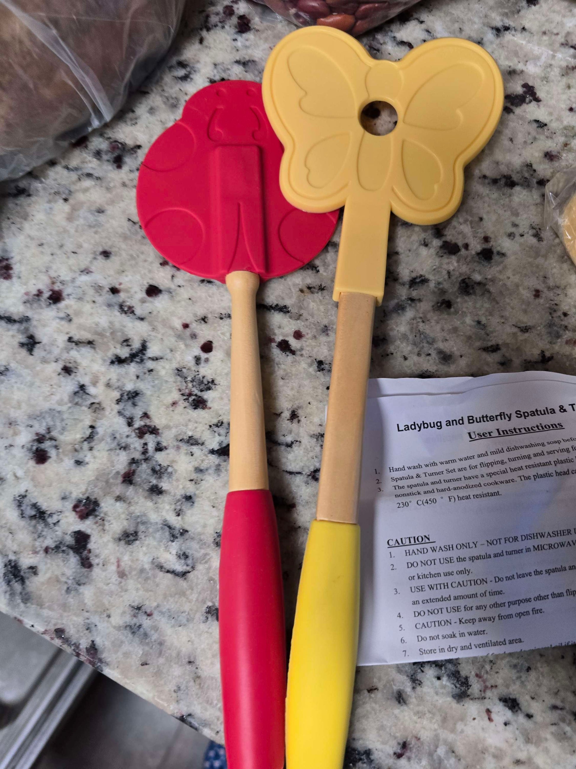 Set of 2 butterfly spatula image 0