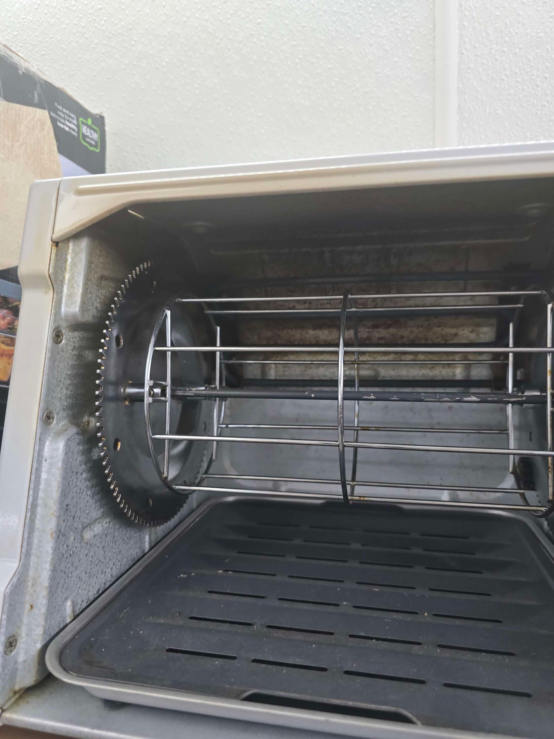 Ronco Showtime Compact Rotisserie & BBQ Oven model 3000T White image 2