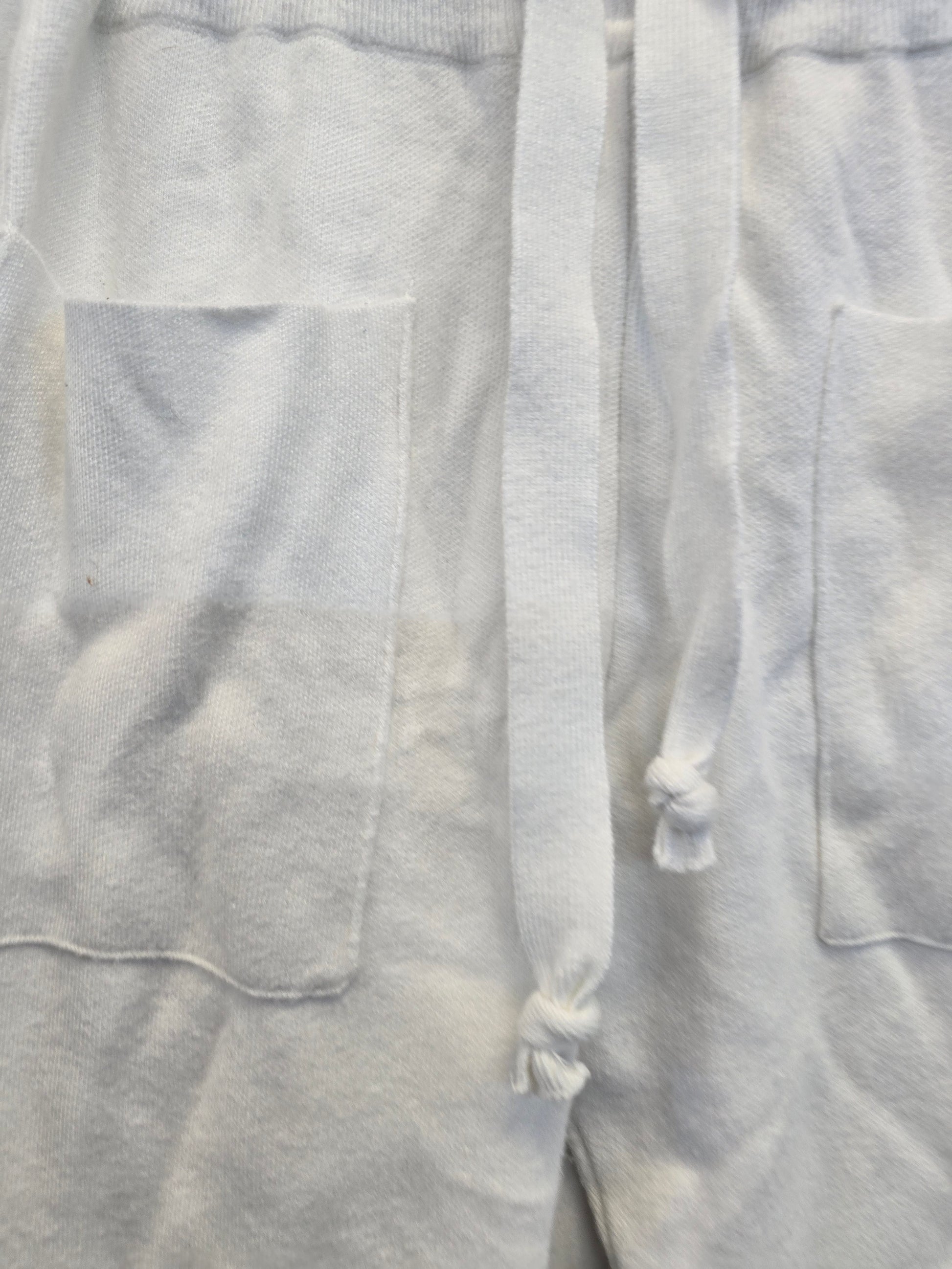 White Zara knit Capri size S image 8
