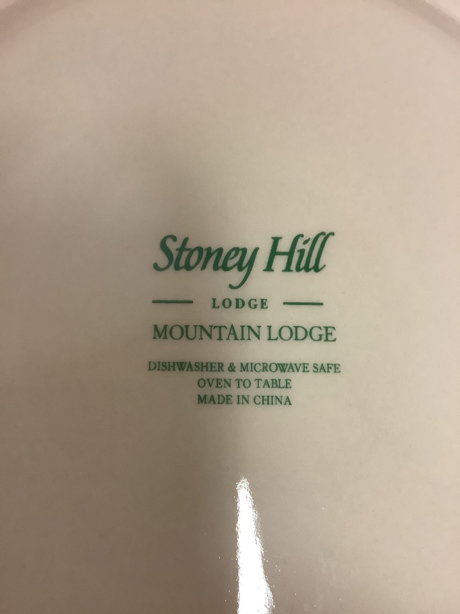 Stony hill lodge dinnerware image 10