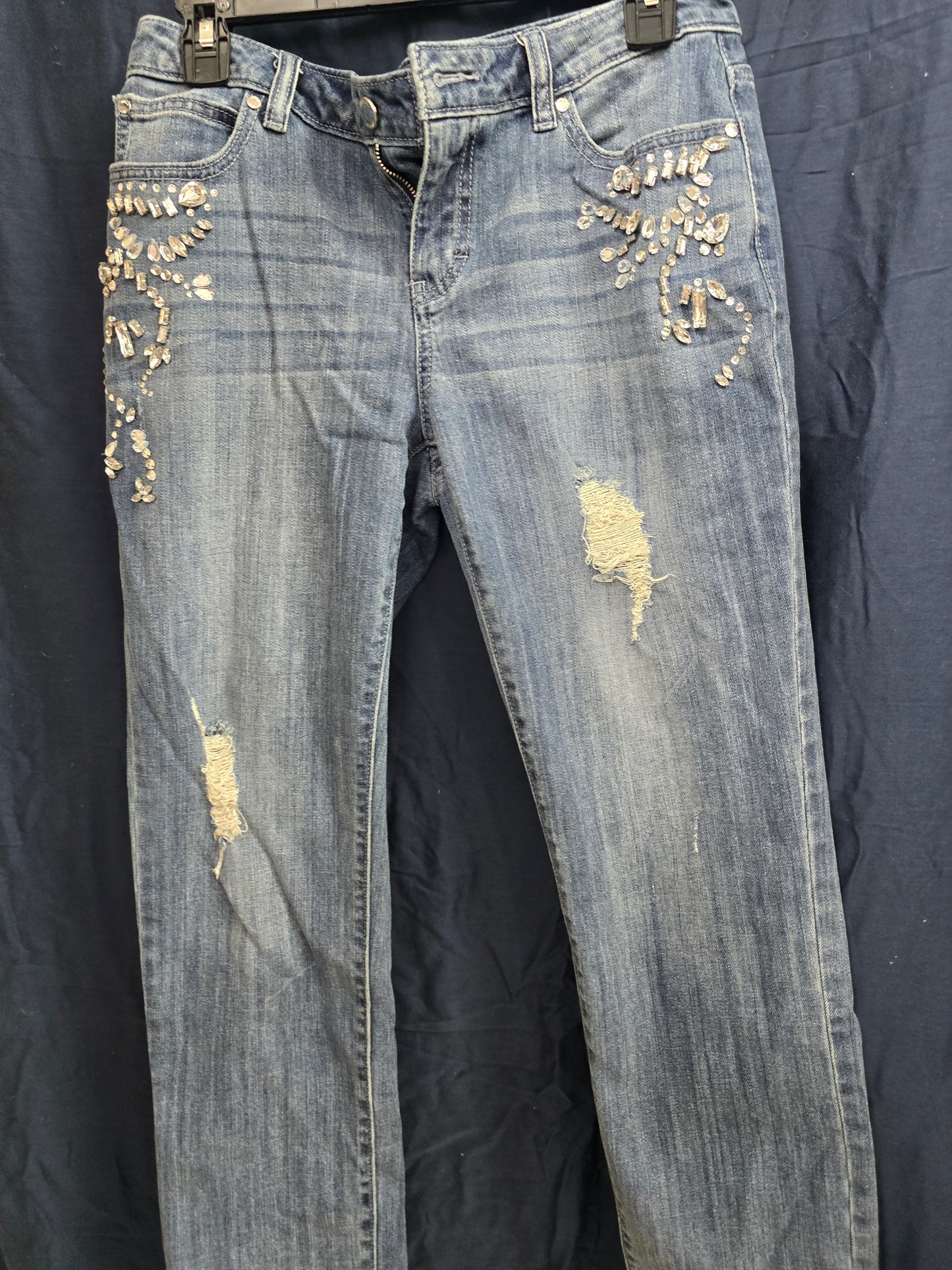 Jennifer Lopez boyfriend jeans size 4 image 0