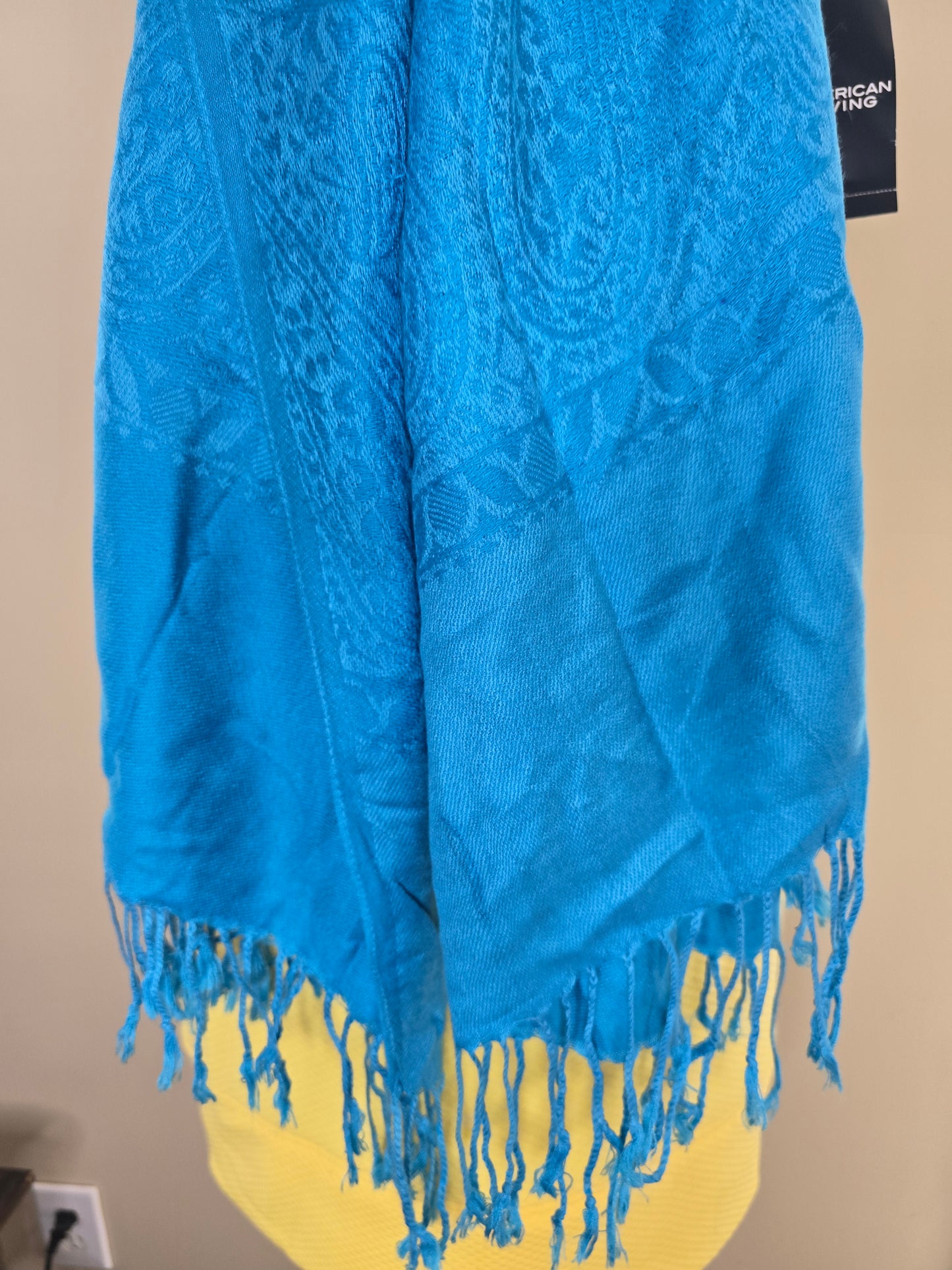 Blue scarf image 2