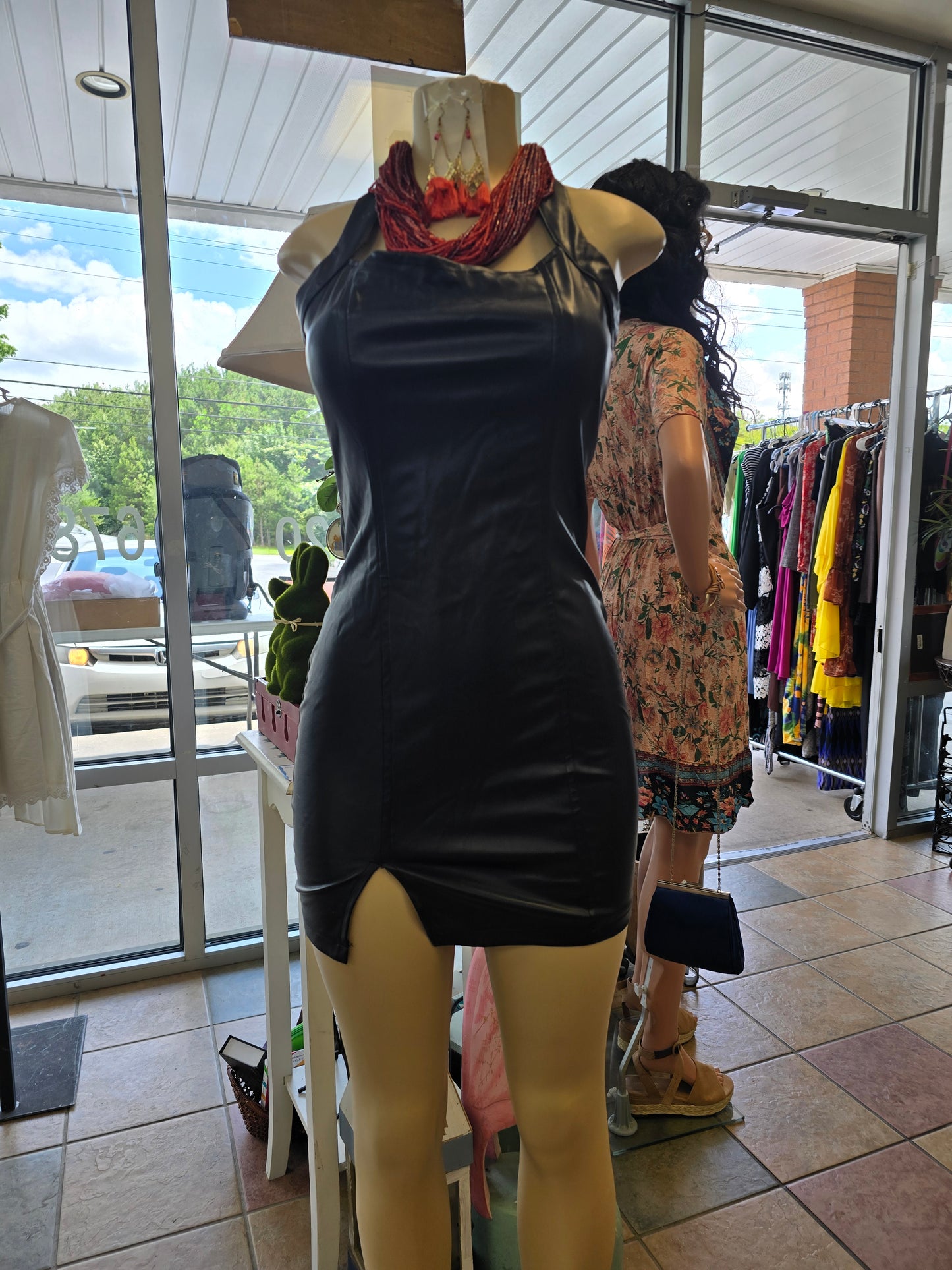 Pretty little thing leather look size 6 image 2