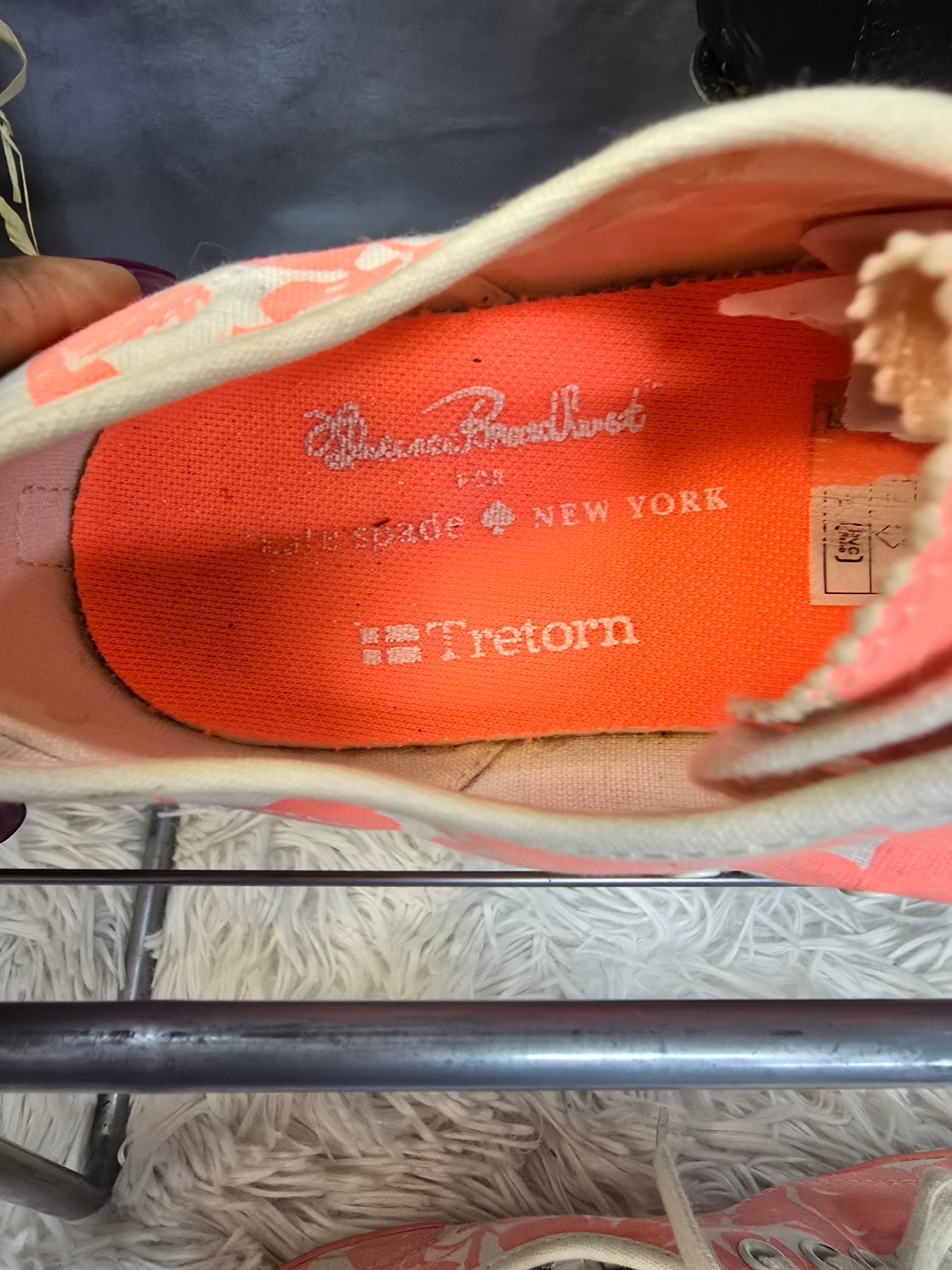 Tretorn Kate Spade X Florence Broadhurst Sneakers Women's Lace Shoe Size  image 5