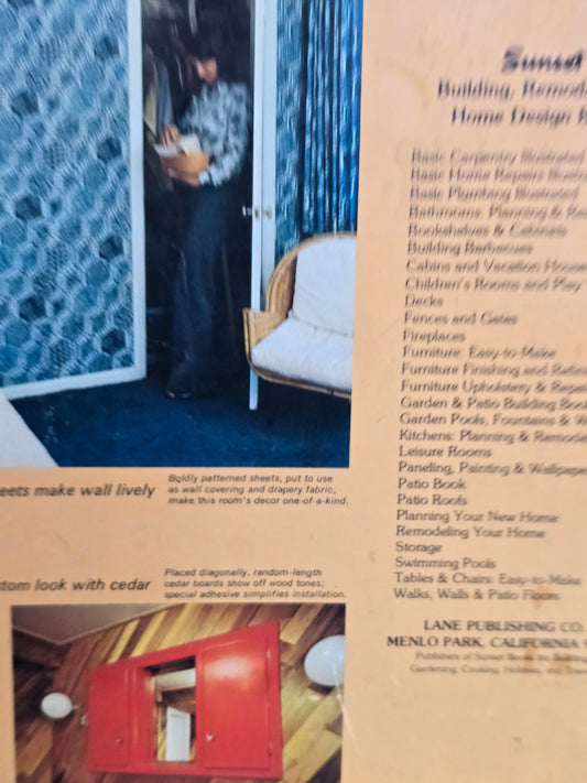 Sunset Home Remodeling Guide to Paneling, Painting and Wallpapering image 1