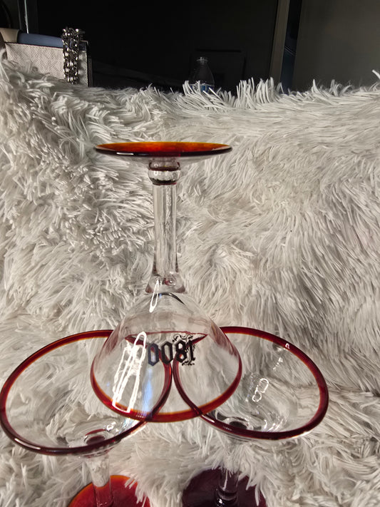 1800 Tequila Margarita Glasses - Set of 3