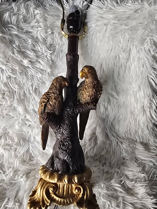 Vintage Style Parrot Table Lamp Base