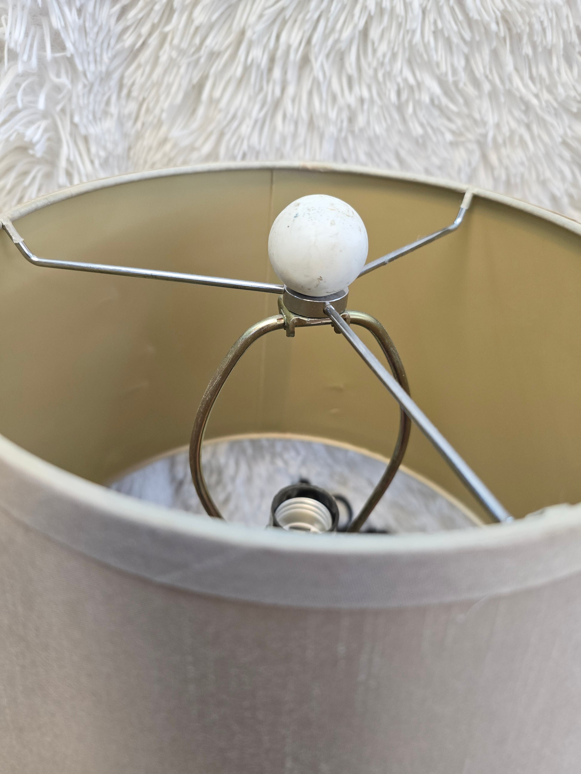 Accent marble tone lamp 16inch image 6