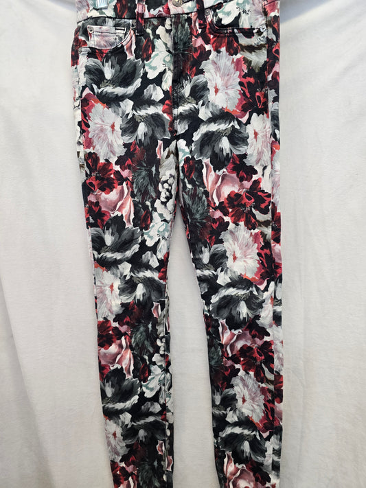 For all mankind floral pants size 28 image 0