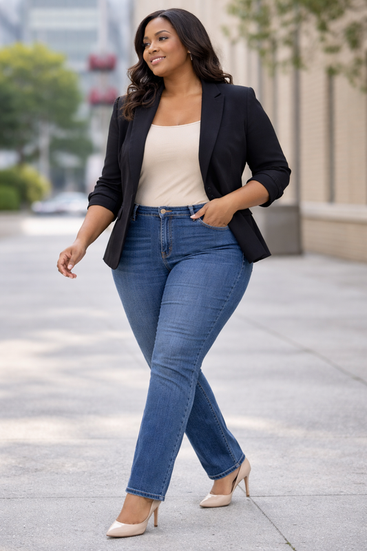 Ashley Stewart straight jeans size 18 image 0