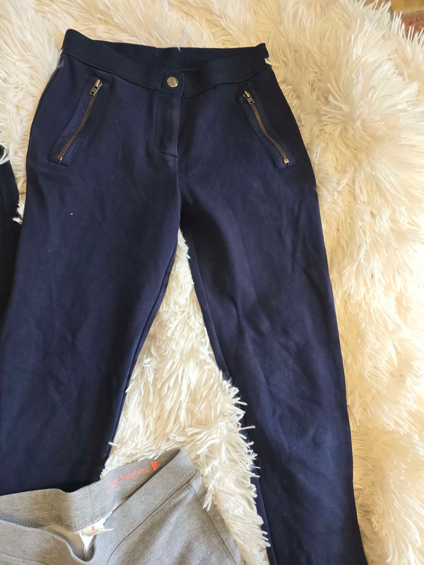 Set of 3 girl size 8 leggings image 2